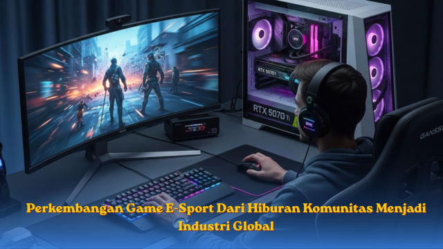 Perkembangan Game E-Sports